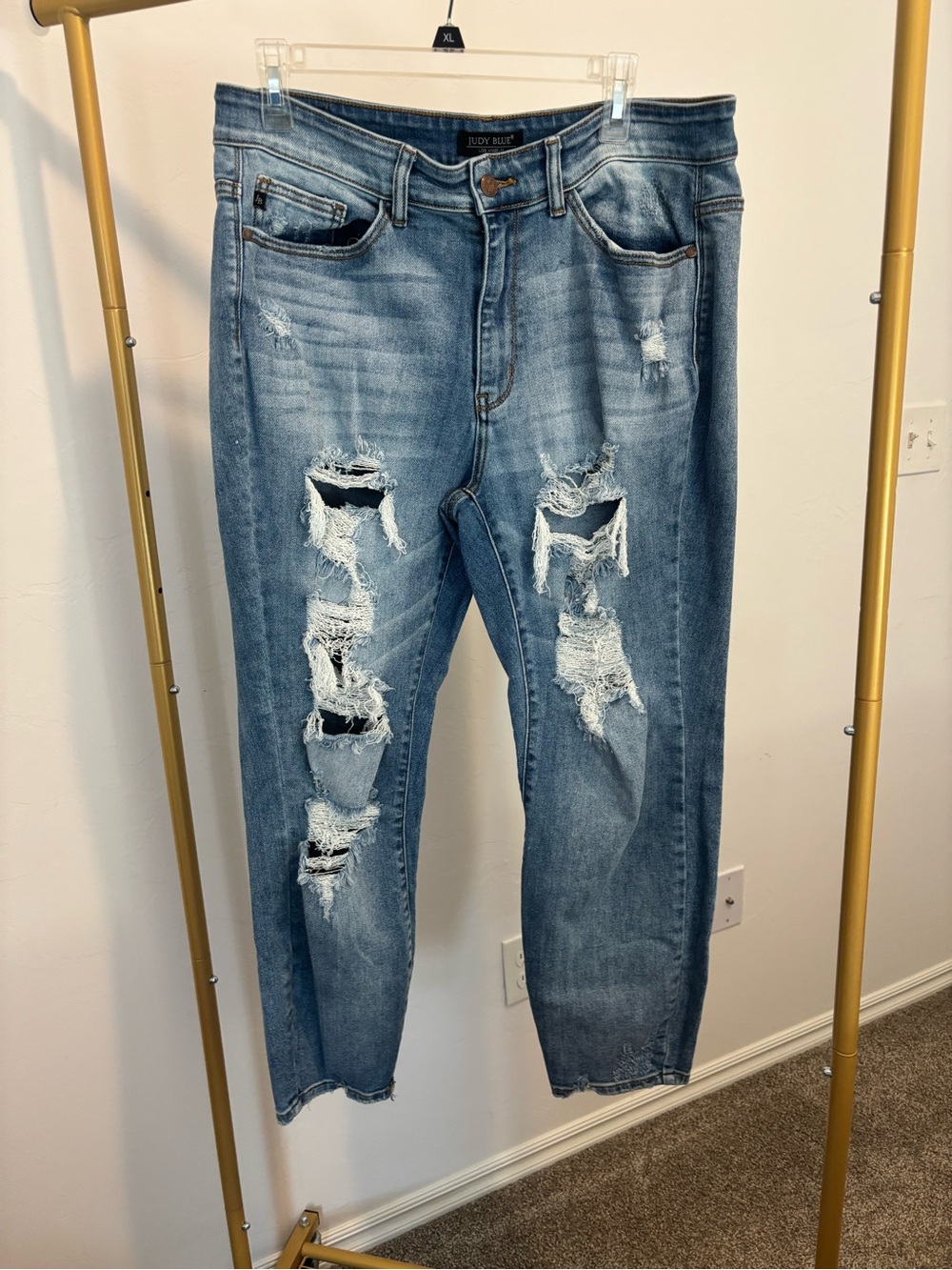 Judy Blue boyfriend fit jeans! 14W